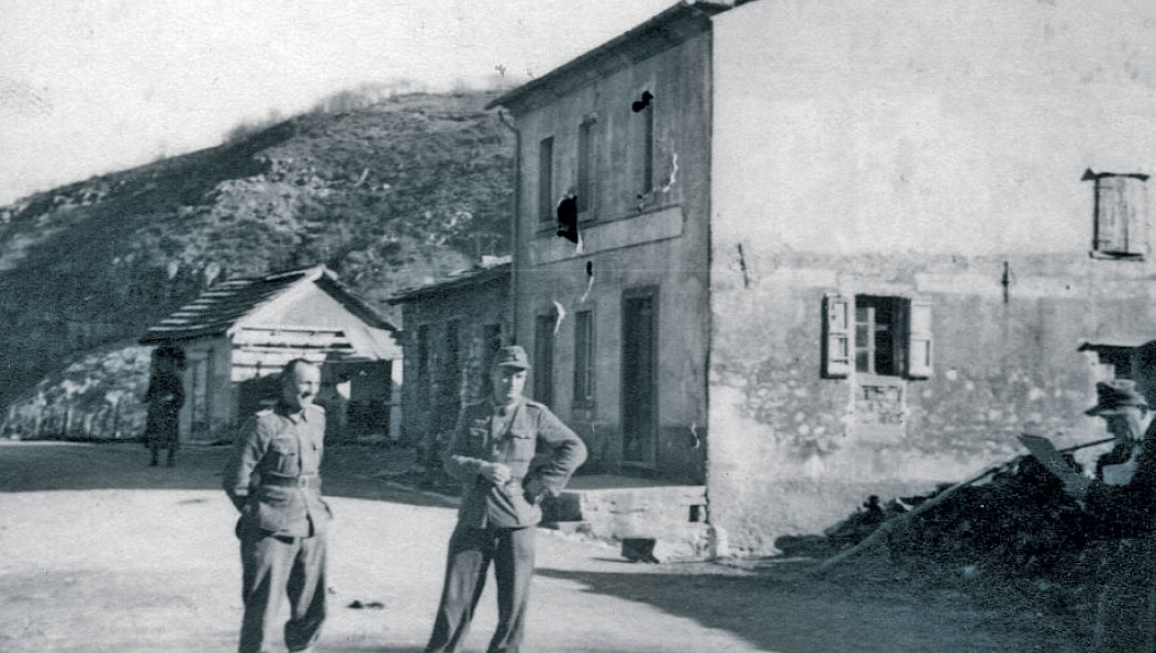 Deutsche Soldaten in Cerreto Alpi