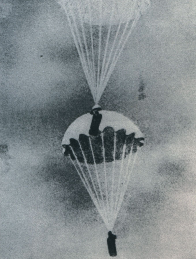 Fallschirmabwürfe der Alliierten