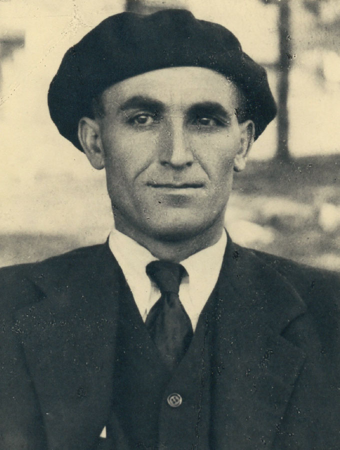 Enrico Zambonini all’inizio degli anni 30